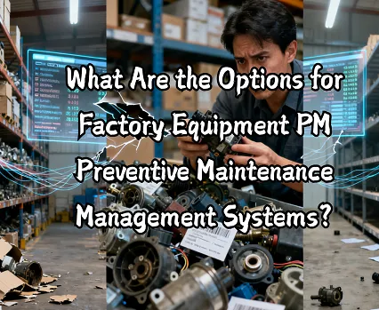 What Are the Options for Factory Equipment PM Preventive Maintenance Management Systems?